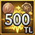 500 Bakiye to 7.000 KC